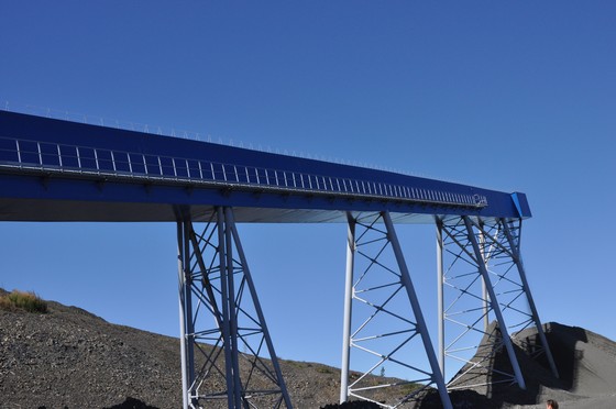 Путь руды на комбинате «ПАВЛИК» начинается с 160-метрового ленточного конвейера