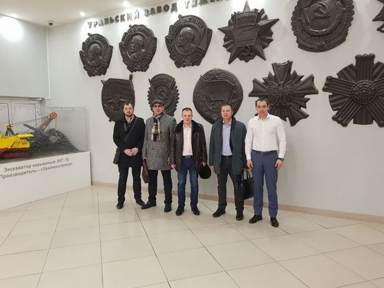 С деловым визитом на заводе Уралмаш побывали представители АО «ПАВЛИК»